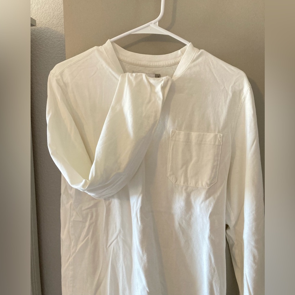 Men’s Goodfellow off white long sleeve T-shirt size S